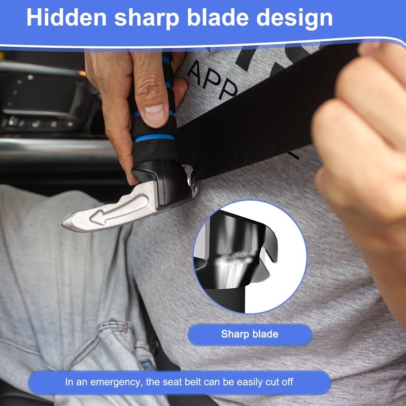 TONINT 3 in 1 Car Door Handle for Elderly,Car Handle Assist,Support Handle Multifunction Door Latch for Seniors and Handicapped - Image 4